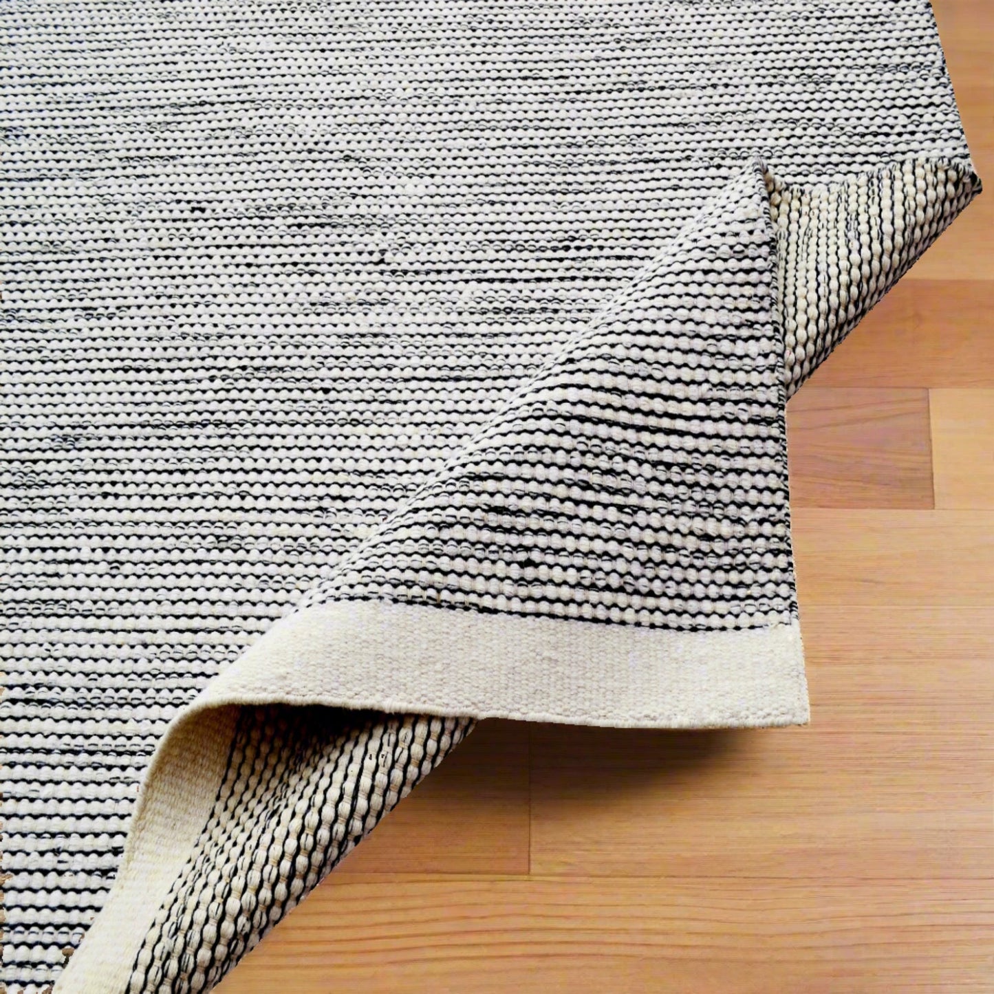 Boondi | Black Rug