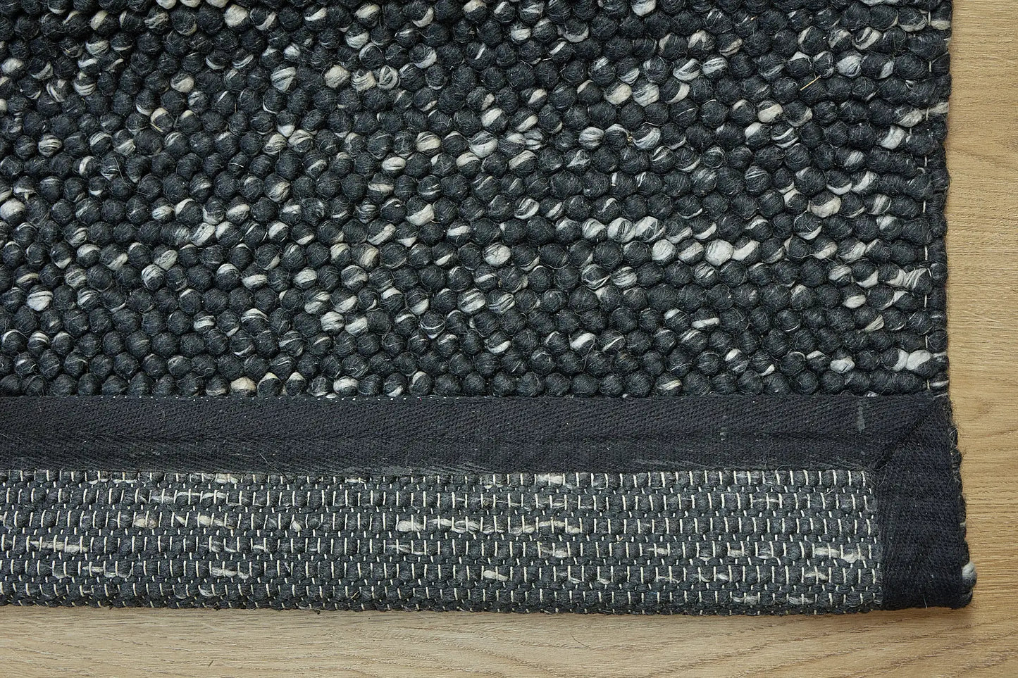 Rocks | Black Rug