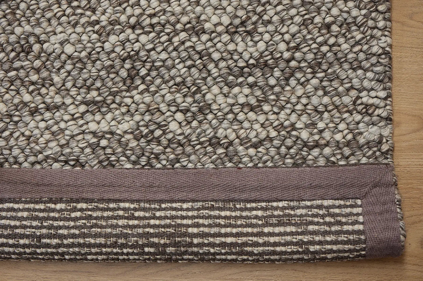 Rocks | Brown Rug