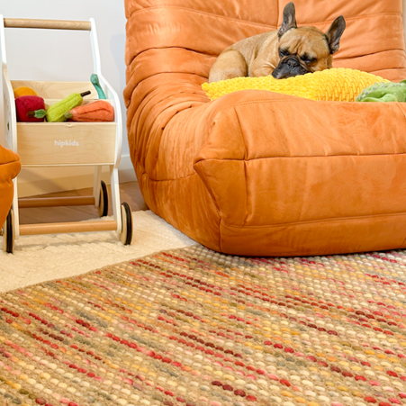 The warm and cozy Wool Rug