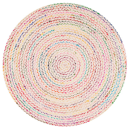 Ivory Zen Cotton Round Rug