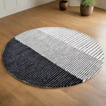 Eclipse Round Wool Rug