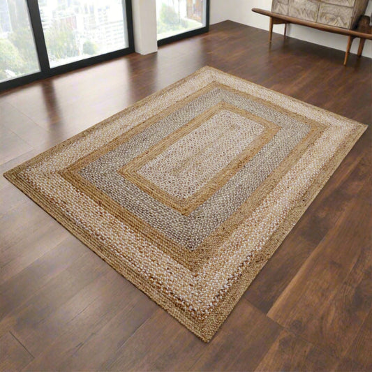 Border Jute Rug