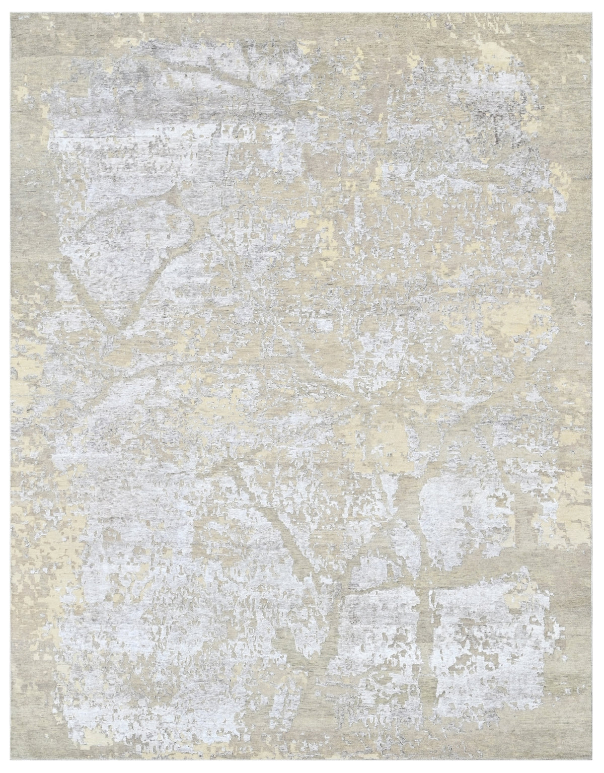 Mellow Sand Rug Mellow | Handmade Wool & Bamboo Silk Rug – Prāna Collective
