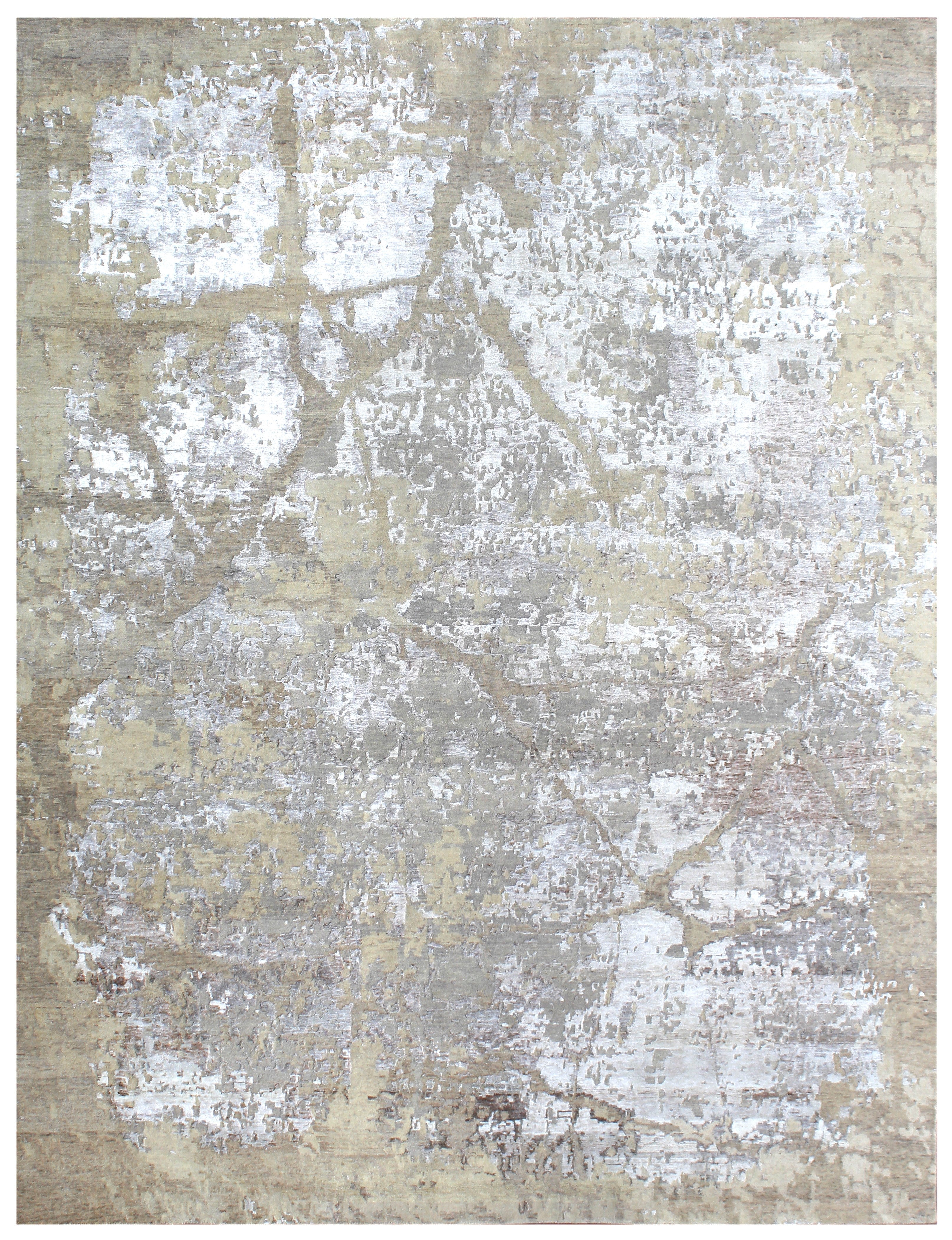 Mellow Sand Rug Mellow | Handmade Wool & Bamboo Silk Rug – Prāna Collective